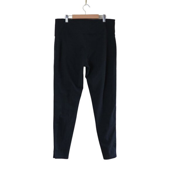 STAR POWER by SPANX Women's Black Shaping Leggings Subtle Pattern Panels Size XL - Picture 4 of 8